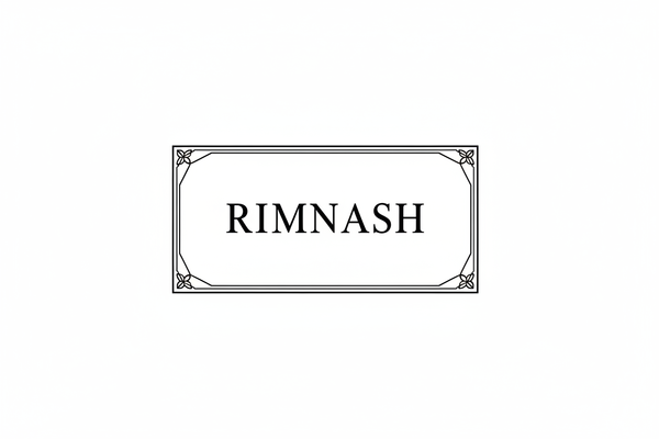 Rimnash – Black on White Horizontal